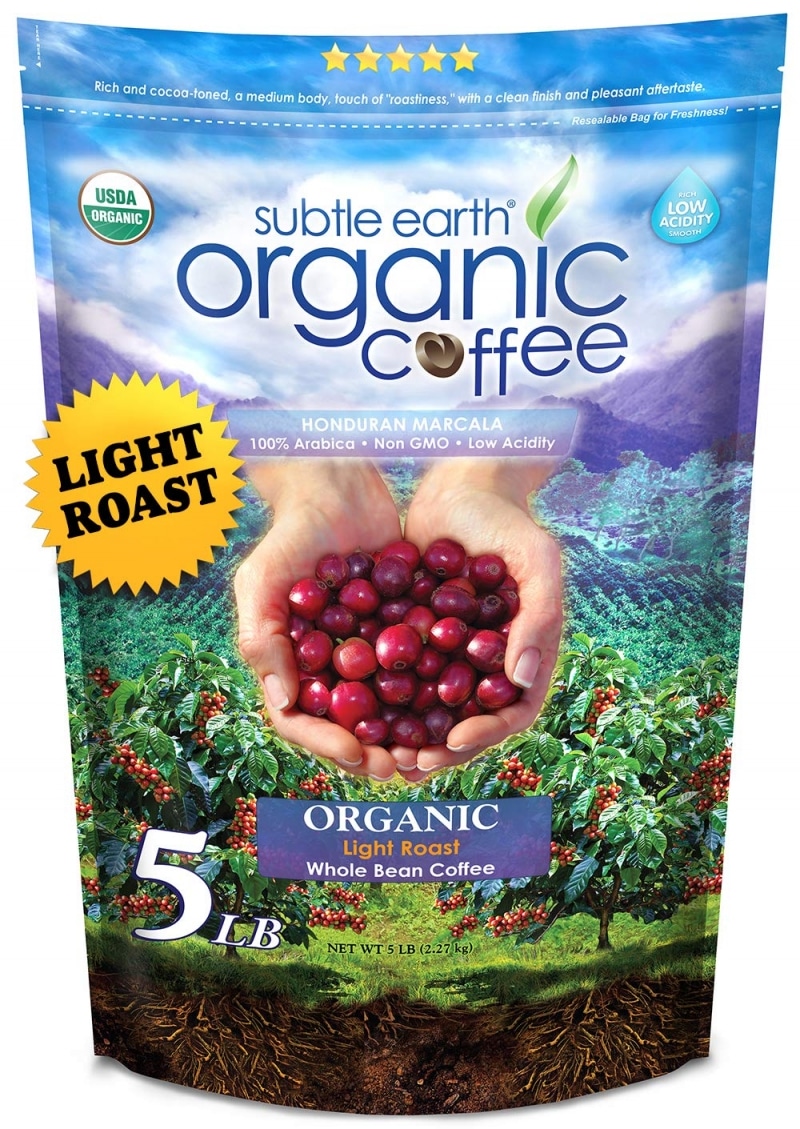 11. Subtle Earth Organic Coffee  
