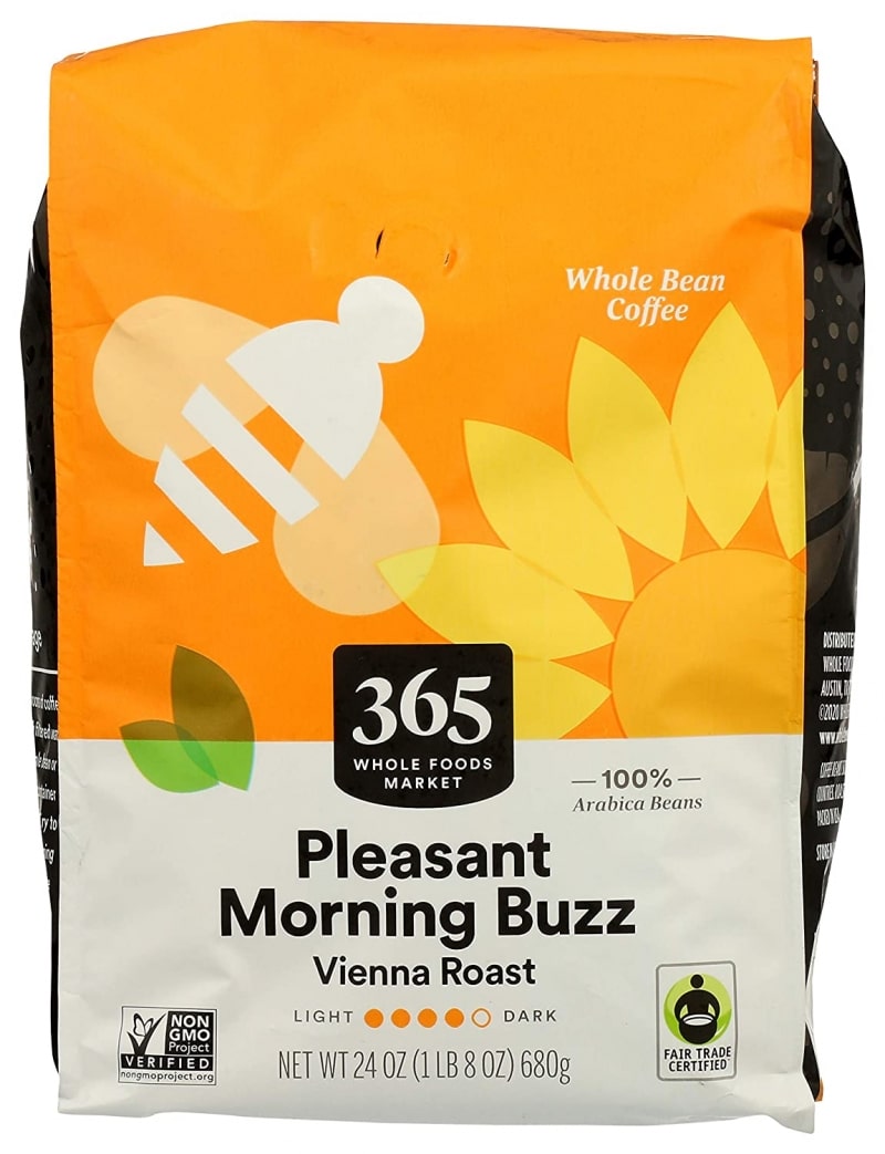 14. 365 Coffee Pleasant Morning Buzz Whole Bean 