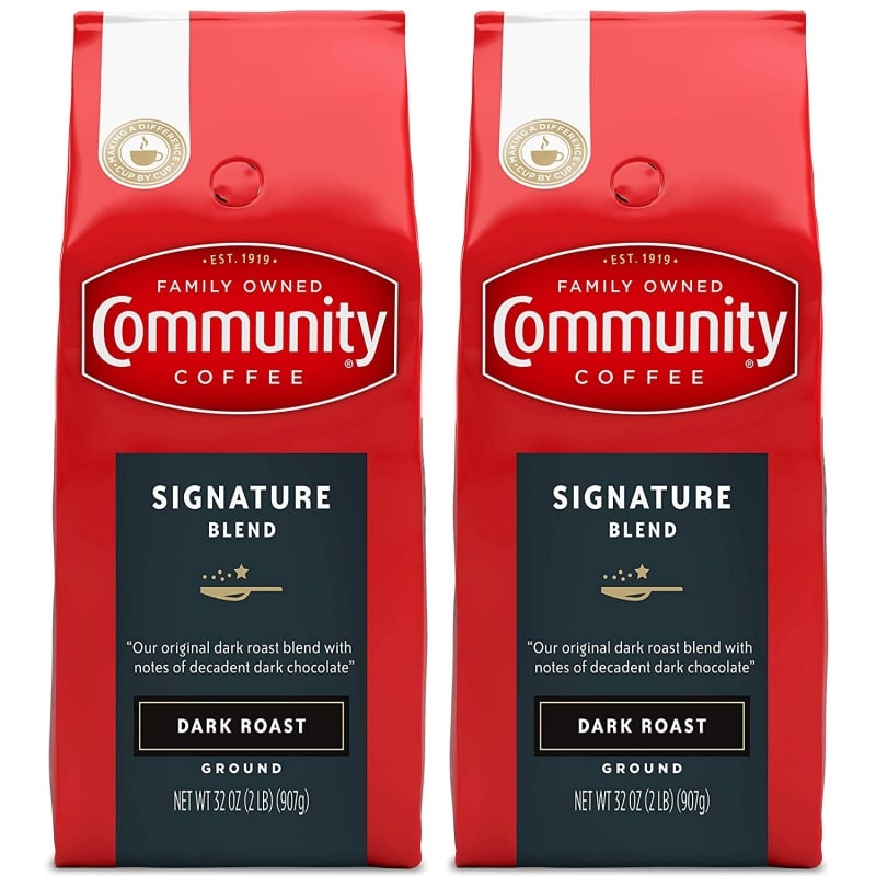 14. Community Coffee Signature Blend Dark Roast  