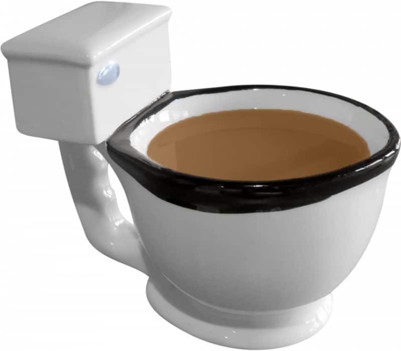 13. Evelots Toilet Coffee Mug