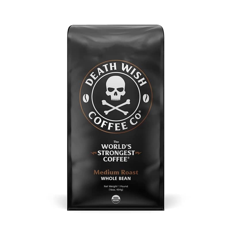 17. Death Wish Coffee Company’s Whole Bean Coffee