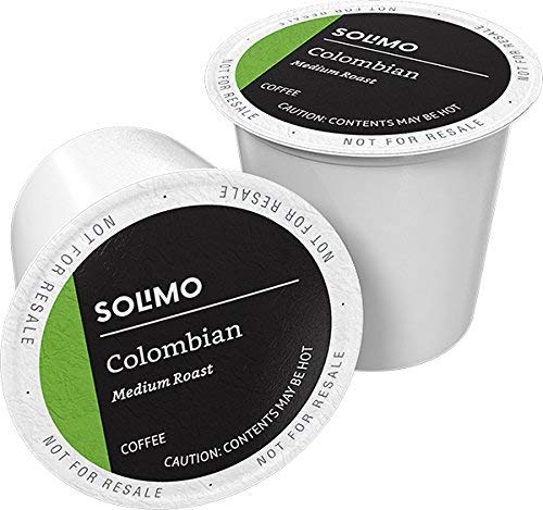 2. Solimo Medium Roast Coffee Pods 