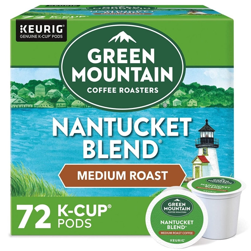 2. Green Mountain Coffee Roasters Nantucket Blend, Single Serve Keurig K-Cup Pods  