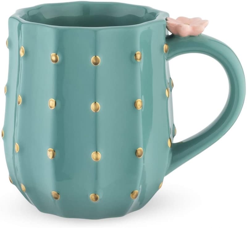 9. Pinky Up Cactus Mug