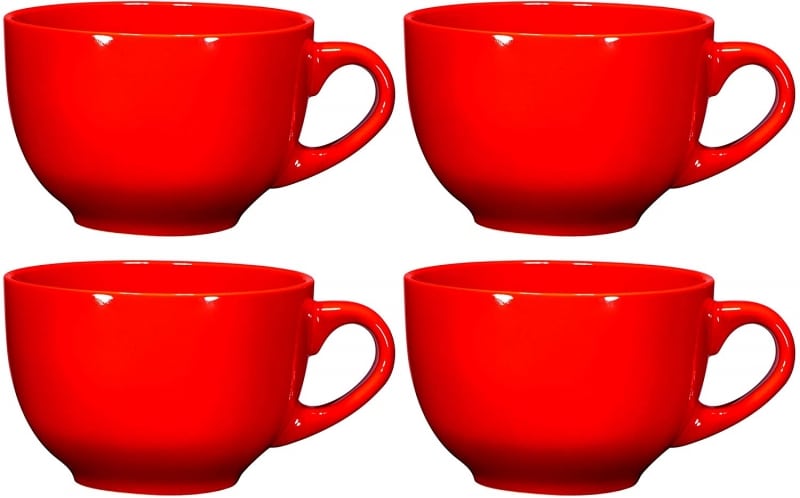 3. Coffee and Cereal Set of 4 Jumbo Mugs