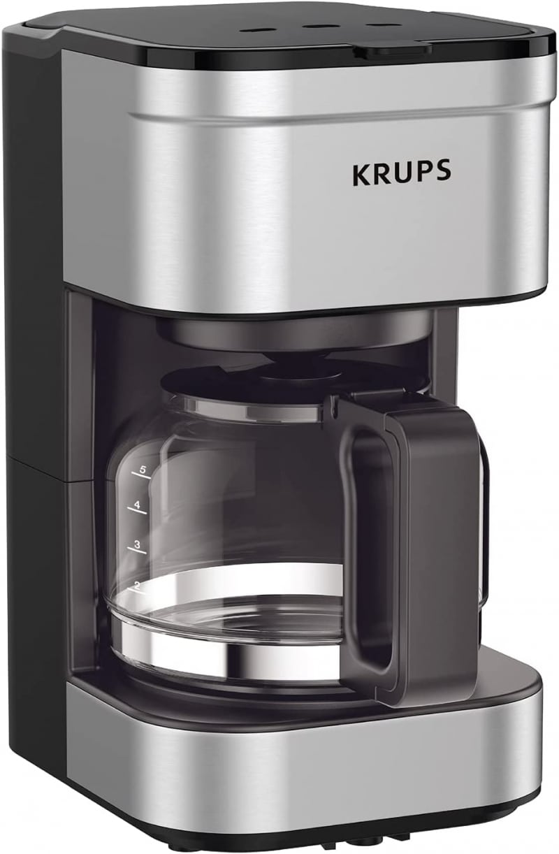 3. KRUPS Simply Brew Compact Filter Drip Coffee Maker 