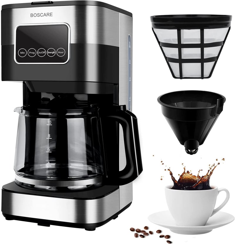 4. BOSCARE Drip Espresso Machines 