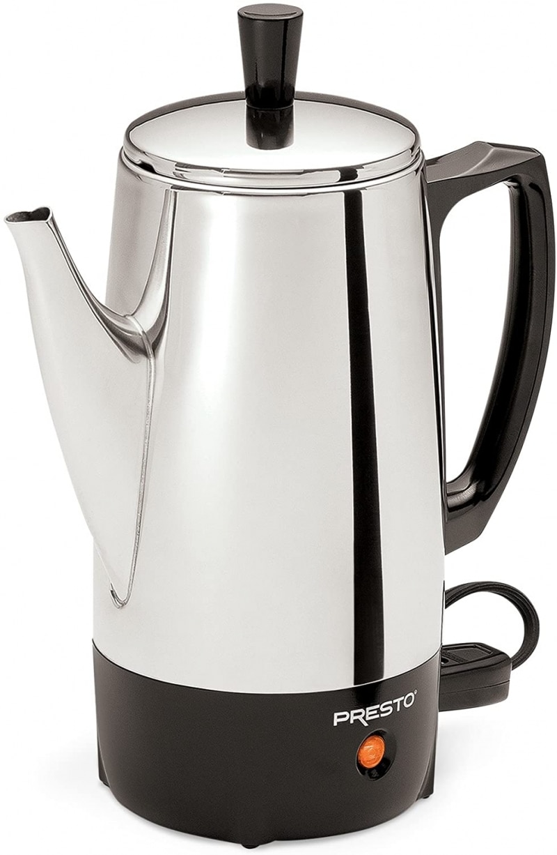 4. Presto 02822 Stainless Steel Coffee Percolator