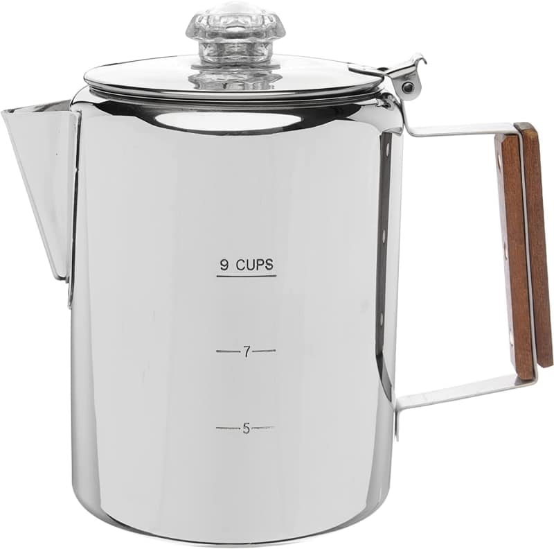 5. COLETTI Bozeman Camping Coffee Pot  