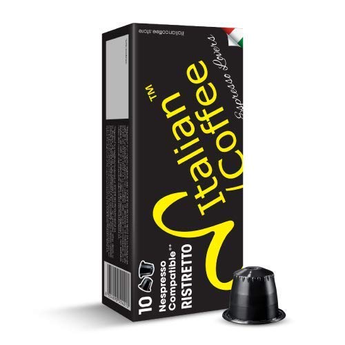 6. 100 Italian Coffee pods compatible with Nespresso machines 