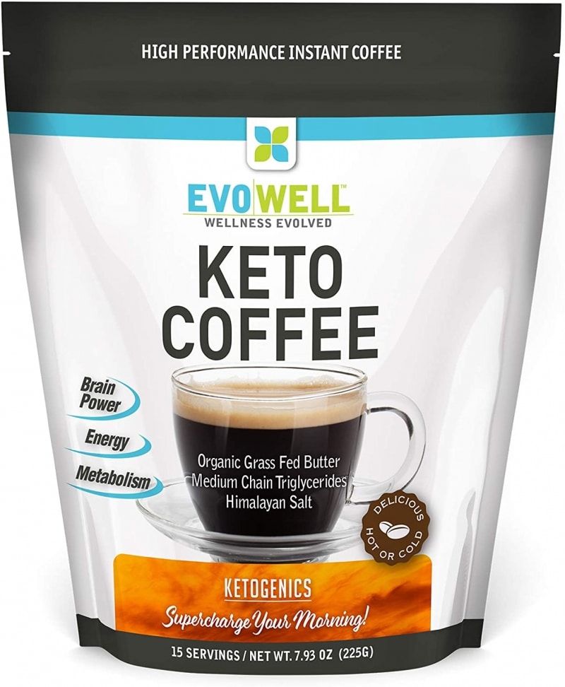 6. Keto Brown Coffee from EVOWELL 