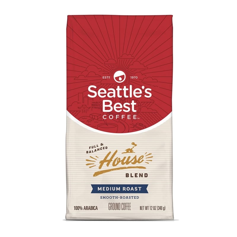 6. Seattle's Best Coffee House Blend Coffee 