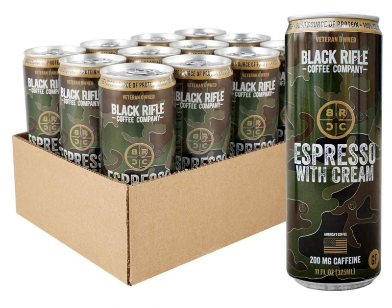 7. Black Rifle Coffee RTD Espresso With Cream 