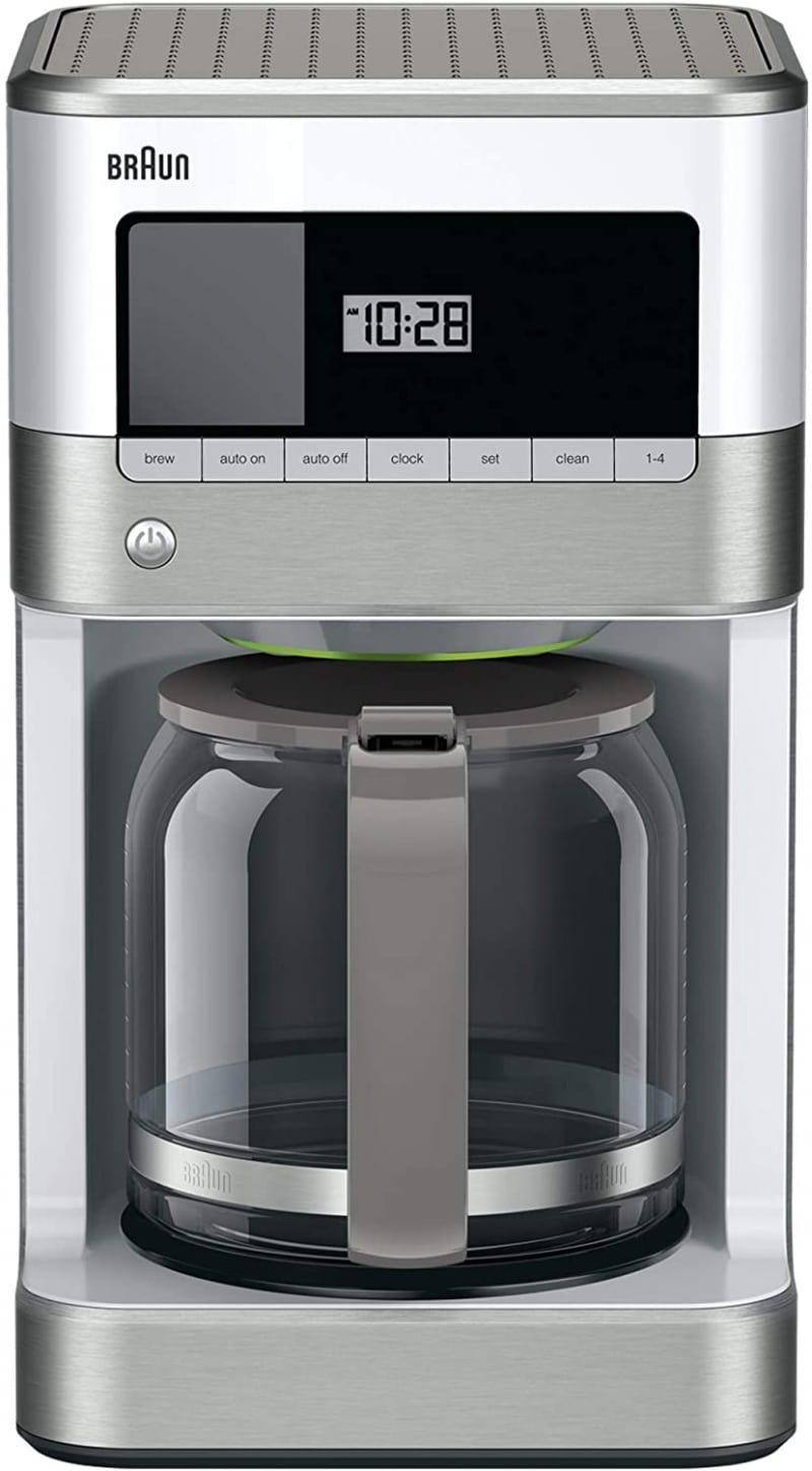 7. Braun KF6050WH Best Coffee Makers BrewSense 