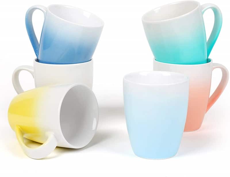 7. Dishwasher Safe Kitchendise Coffee Mugs 