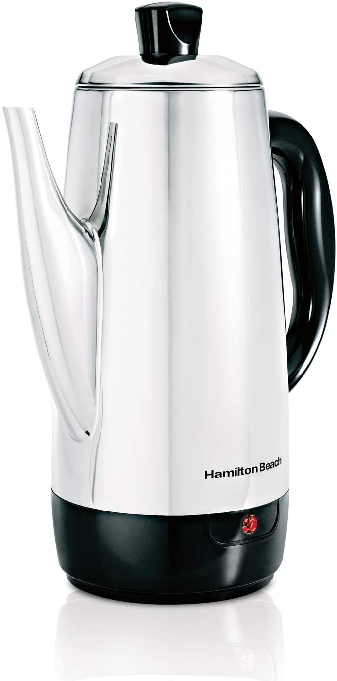 7. Hamilton Beach 40616 Electric Percolator Coffee Maker 