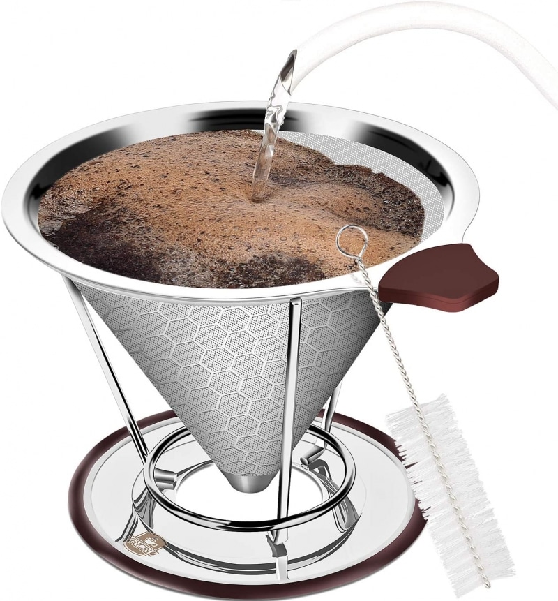 8. Vencino Pour Over Coffee Dripper  