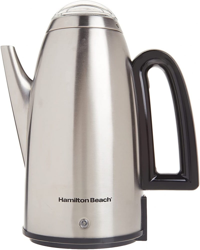 8. Hamilton Beach 40614 R Electric Percolator 