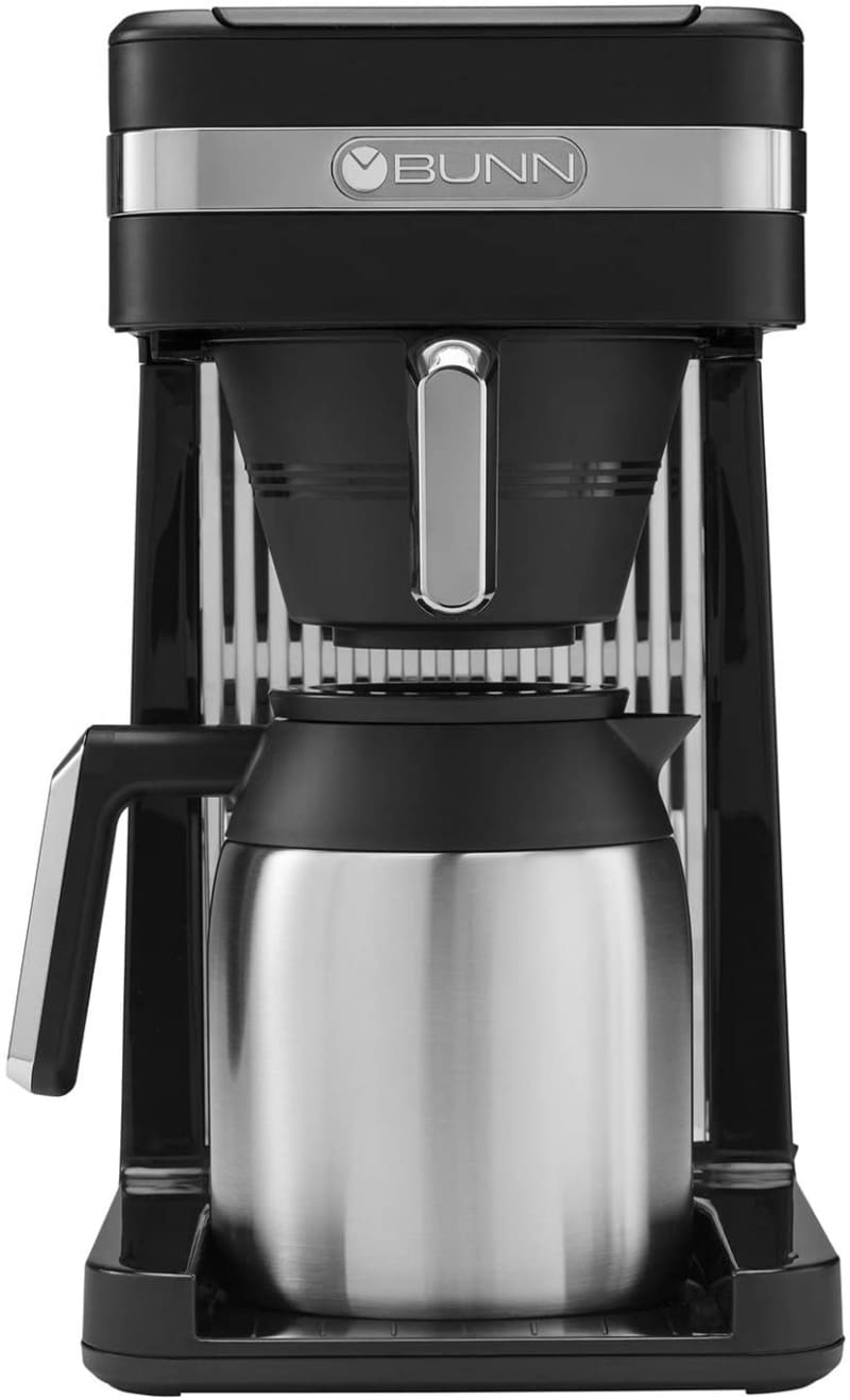 9.  BUNN 55200 CSB3T Speed Brew Platinum Thermal Coffee Maker Stainless Steel