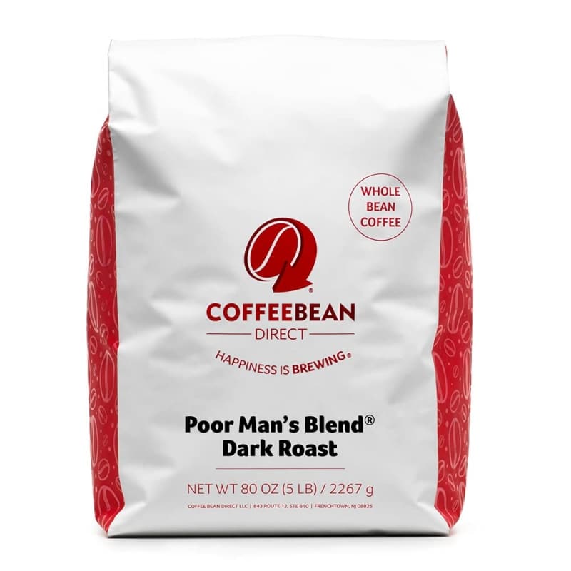 9. Coffee Bean DIrect Poor Man's Blend Dark Roast  