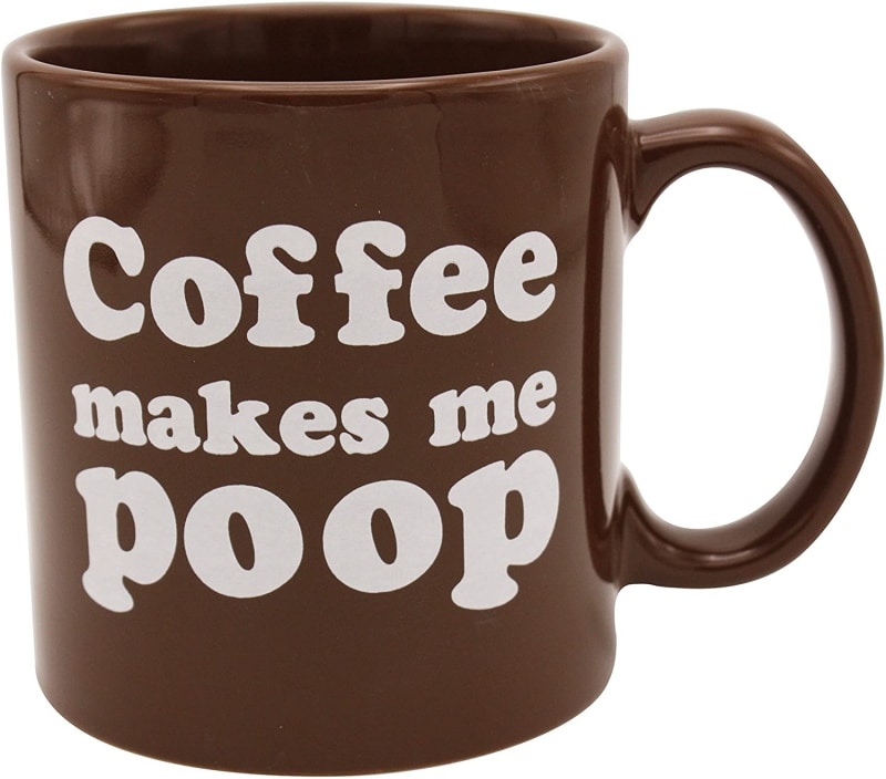 9. Island Dogs Makes Me Poop Mug