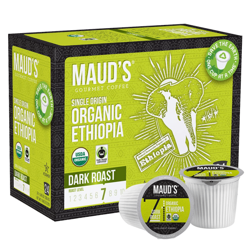 9. Maud's Organic Ethiopian Coffee  