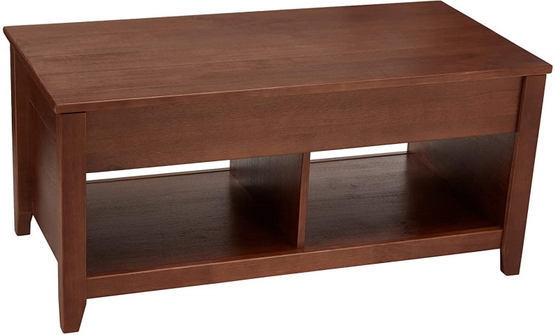 10. Amazon Basics Lift-top Coffee Table 