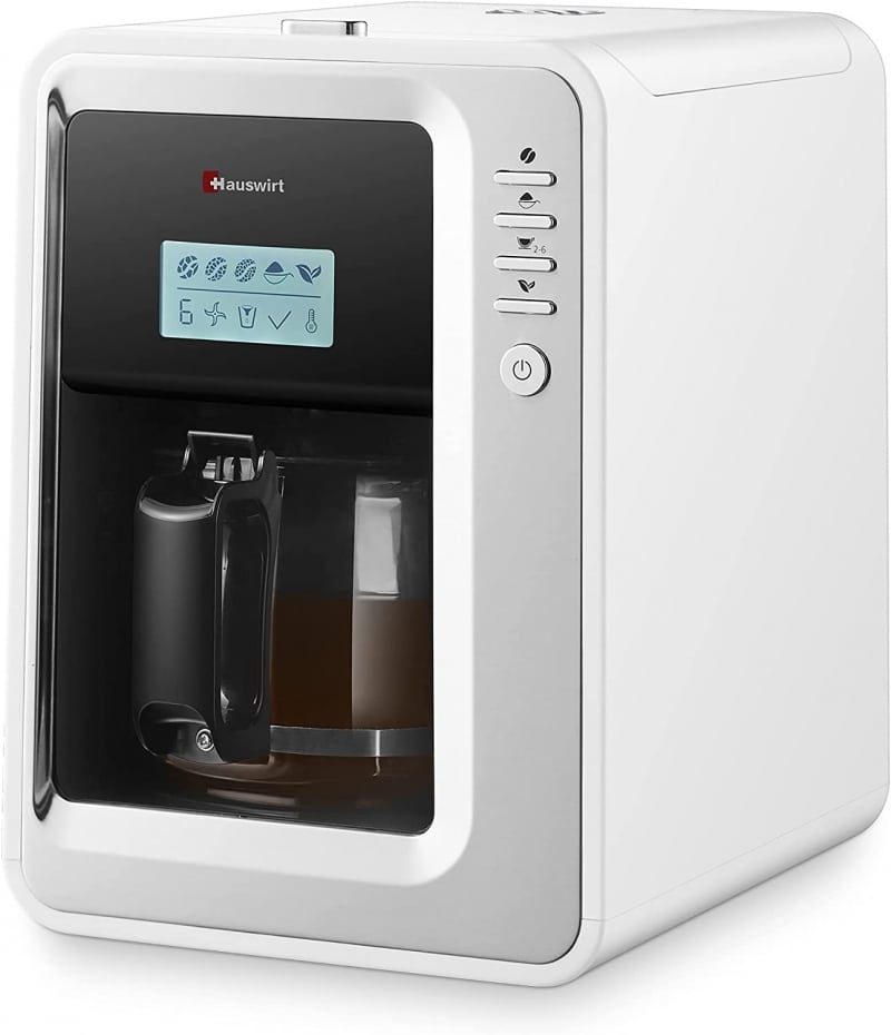 10. Hauswirt Automatic Grind and Brew Coffee Maker 