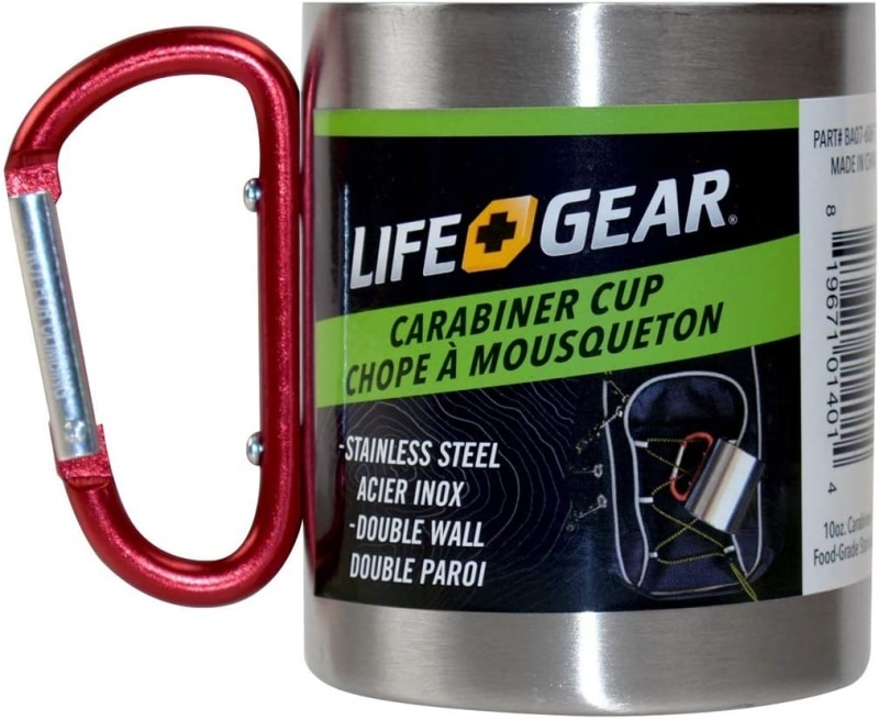 10. Life Gear Stainless Steel Double Walled Mug