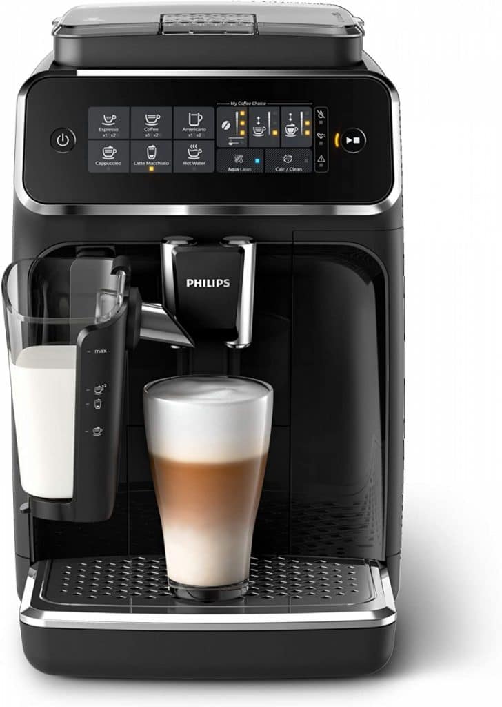 3. Philips 3200 Series Fully Automatic Espresso Machine