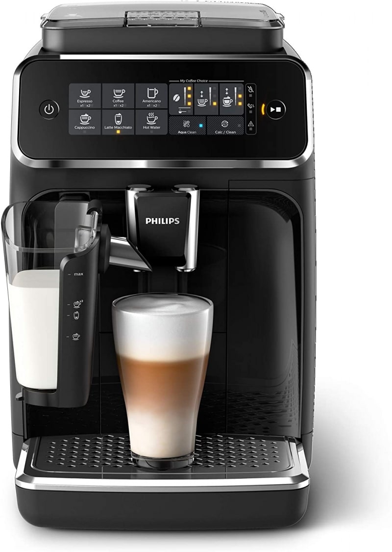 2. Philips 3200 Series Fully Automatic Espresso Machine 