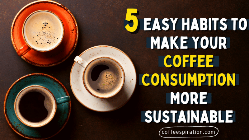 5 Easy Habits To Make Your Coffee Consumption More Sustainable