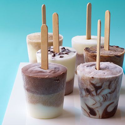 5. Iced Coffee Yoghurt Popsicles