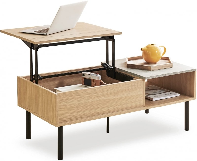 9. Harmati Lift Top Coffee Table with Storage