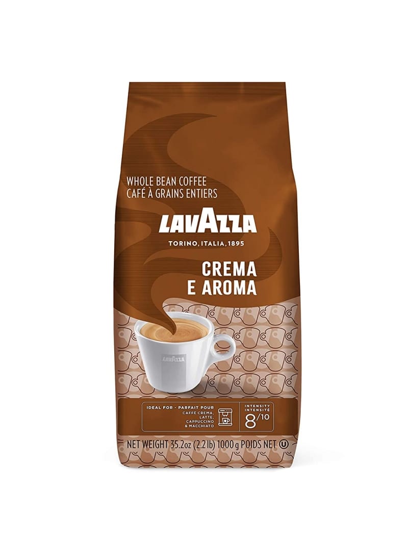 1. Lavazza Crema E Aroma Whole Bean Coffee Blend