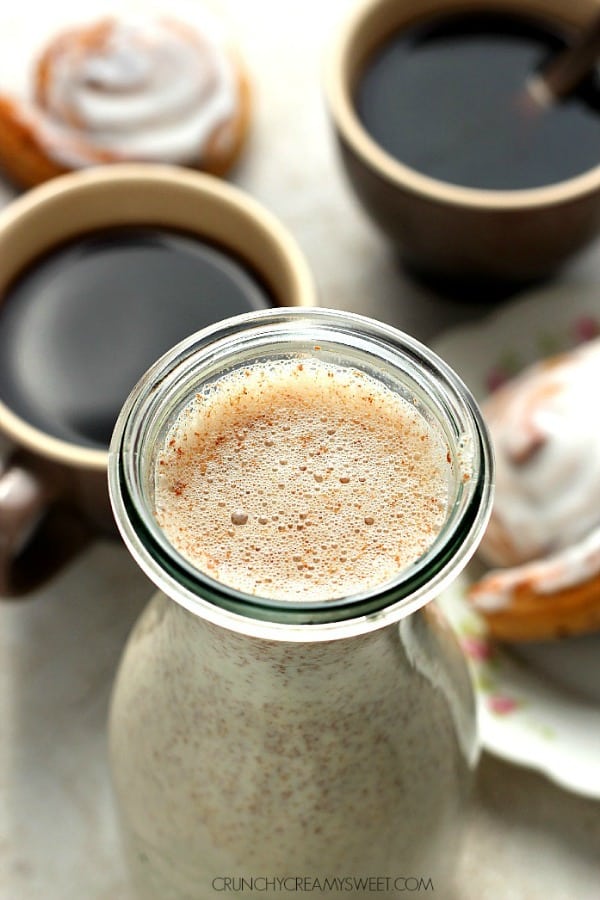 Cinnamon Roll Coffee Creamer