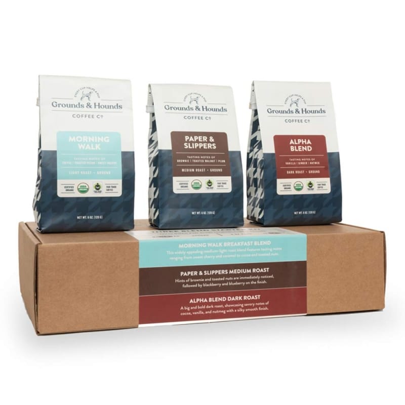 2. Grounds & Hounds Three Blend Starter Kit