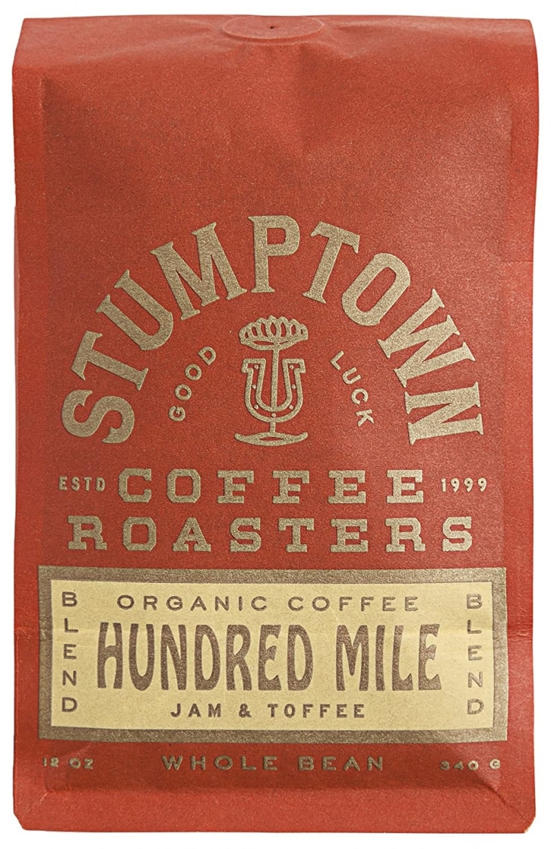 2. Stumptown Coffee Roasters Hundred Mile Organic Coffee Beans  