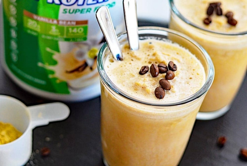 2. Protein Coffee Smoothie 