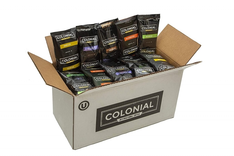 4. Colonial Coffee Assorted Ground Coffee