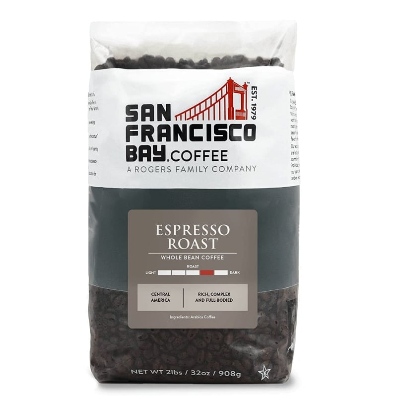6. SF Bay Coffee, Espresso Blend Whole Bean 