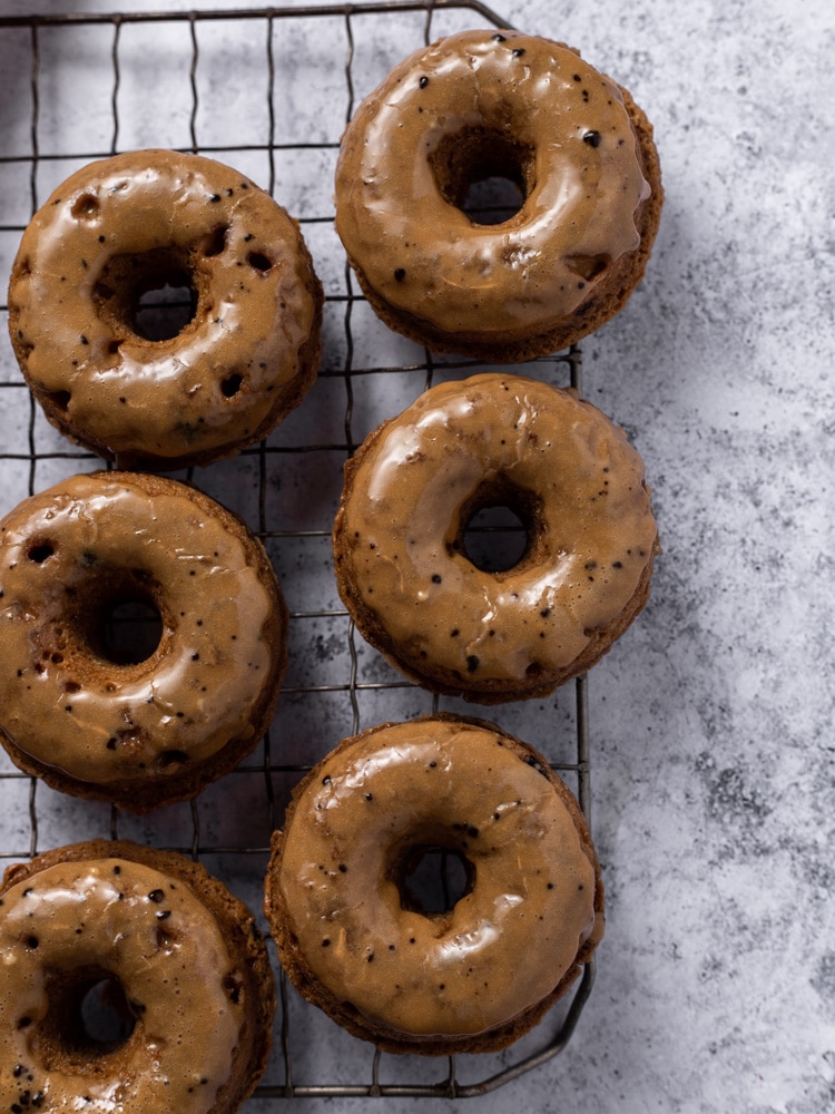 Glazed-Coffee Doughnut 