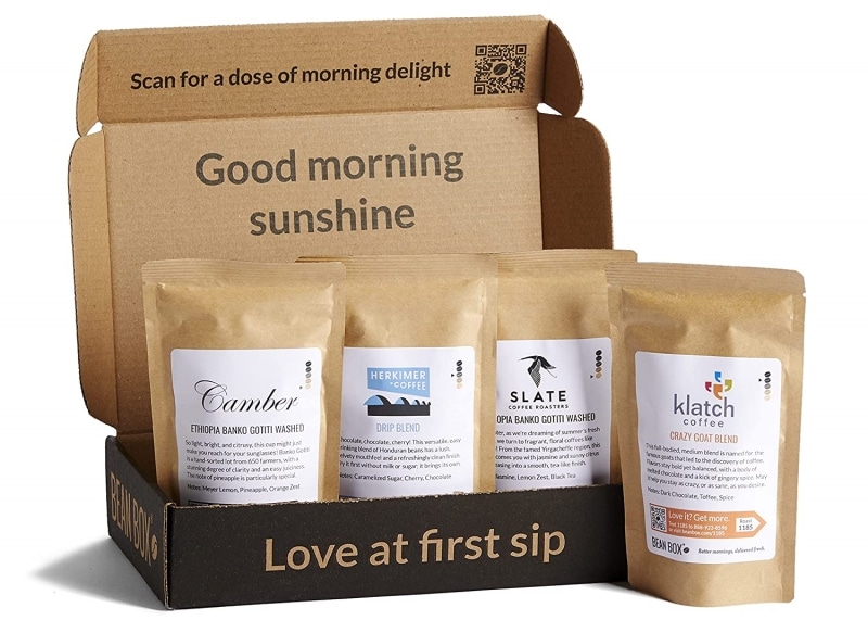 7. Bean Box - Gourmet Coffee Sampler