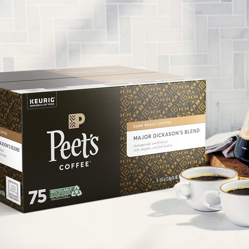 7. Peet’s Coffee, Major Dickason's Blend - Dark Roast Coffee 