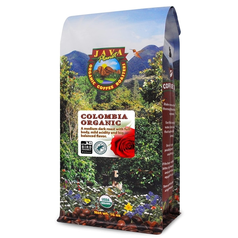 8. Colombian Coffee Java Planet Organic Coffee Roasters