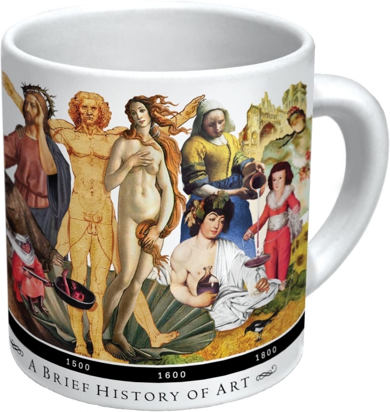 9. Brief History of Art Coffee Mug
