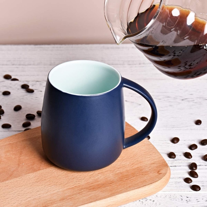 6. Bosmarlin Matte Ceramic Coffee Mug 
