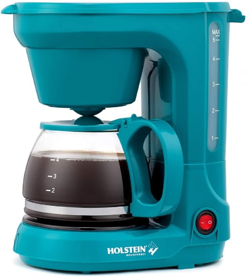   3. Holstein Housewares - 5-Cup Compact Coffee Maker 