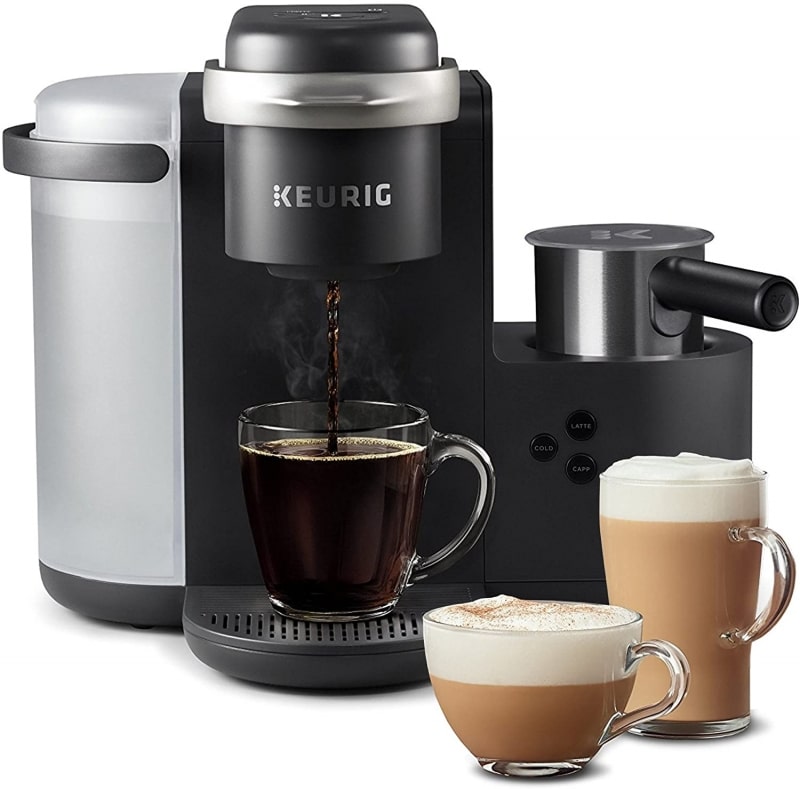 1. Keurig K-Cafe Single-Serve K-Cup Coffee Maker 