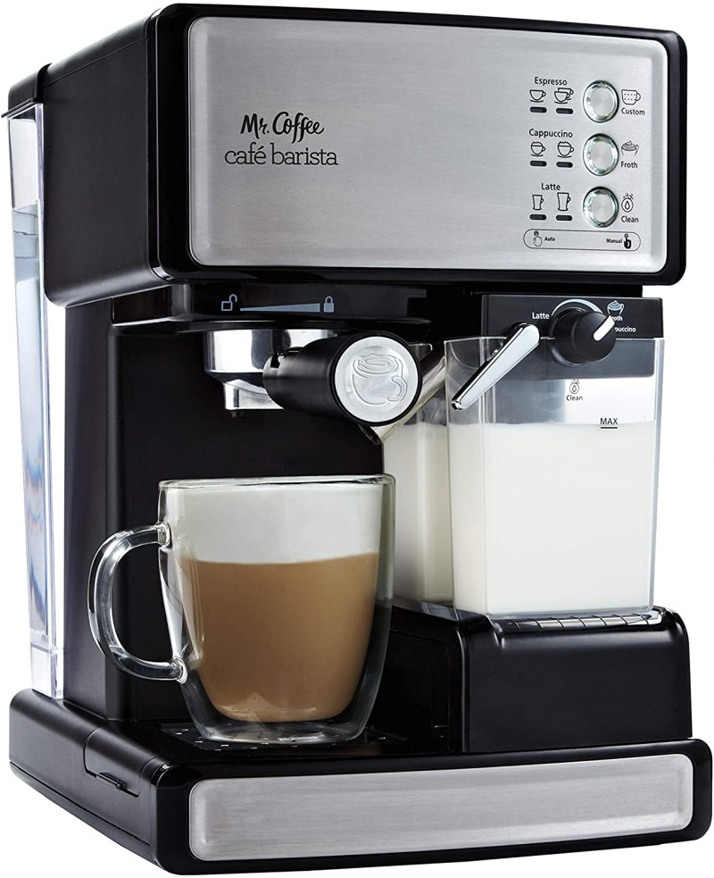 4. Mr. Coffee Espresso and Cappuccino Maker 